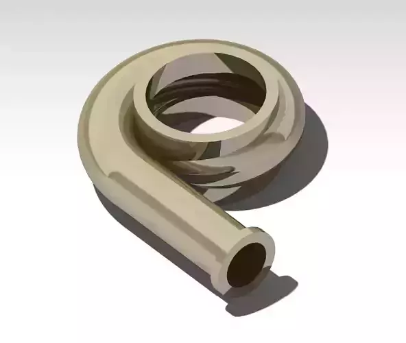 Volute Casing CAD Model Generic 