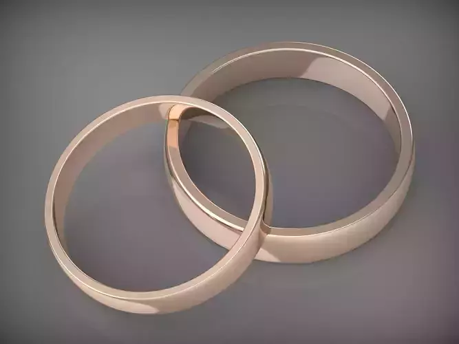 wedding couple 3D