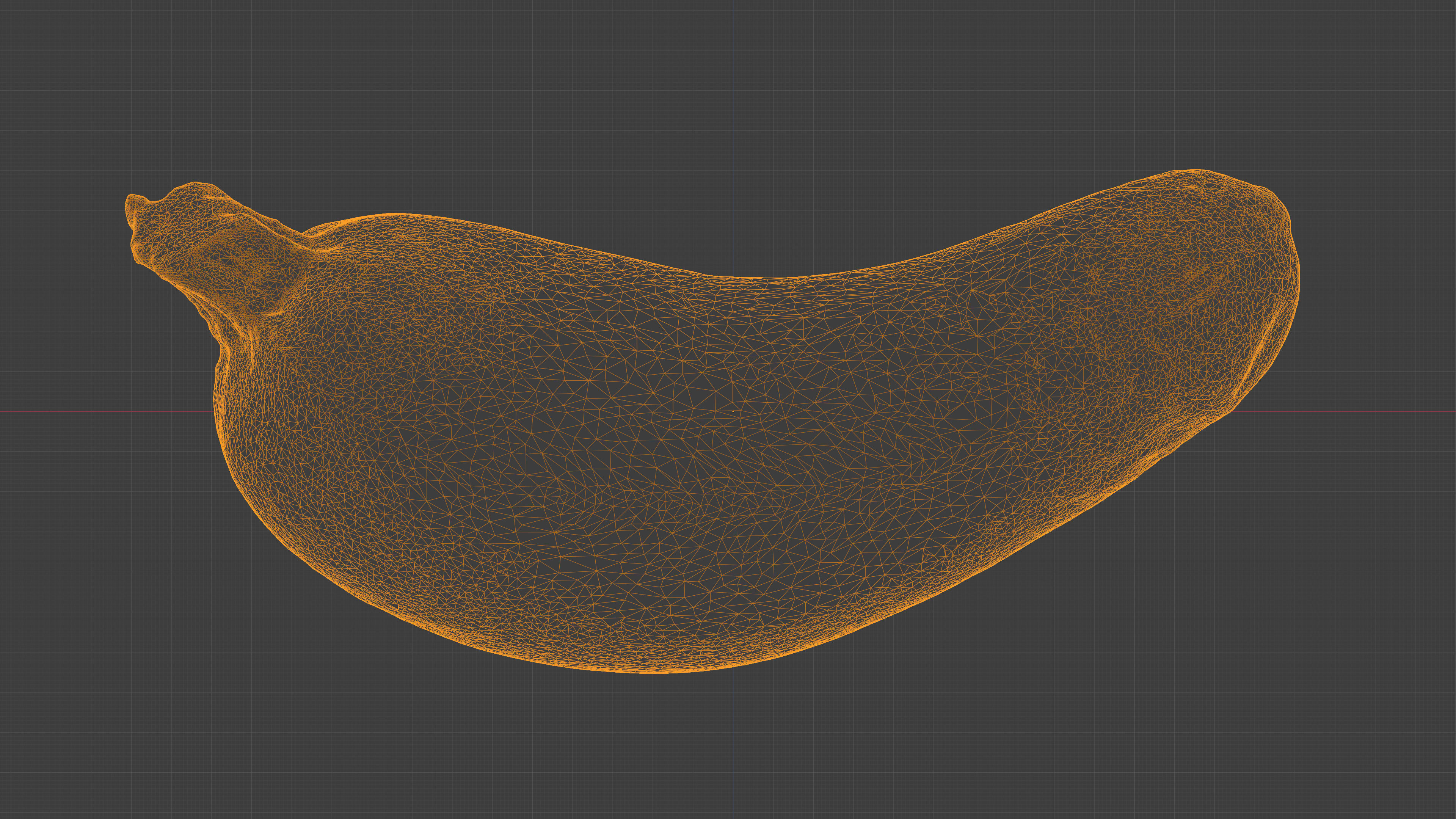 Photorealistic 3D scan of zucchini Low-poly 3D model_33
