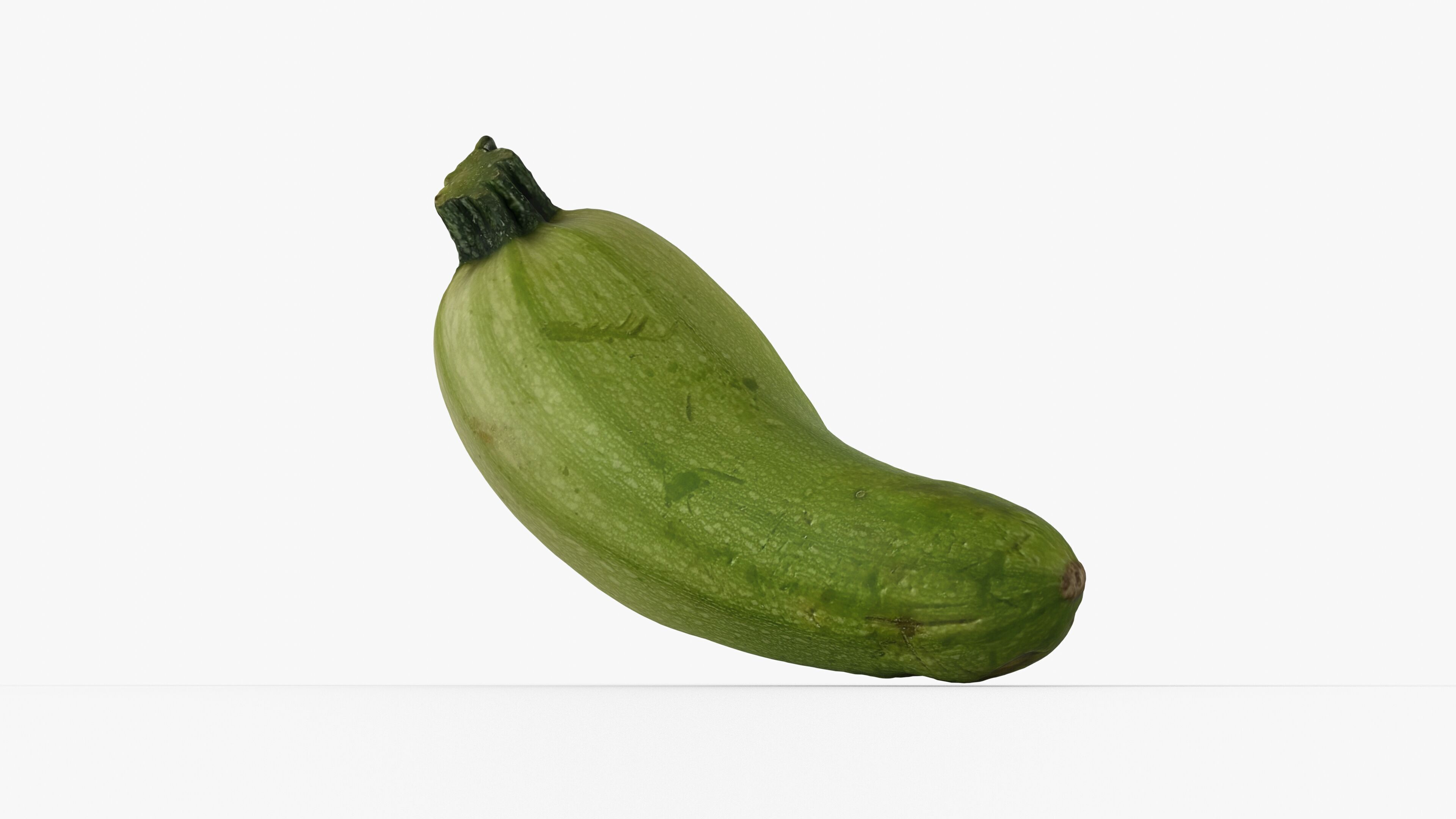 Photorealistic 3D scan of zucchini Low-poly 3D model_14