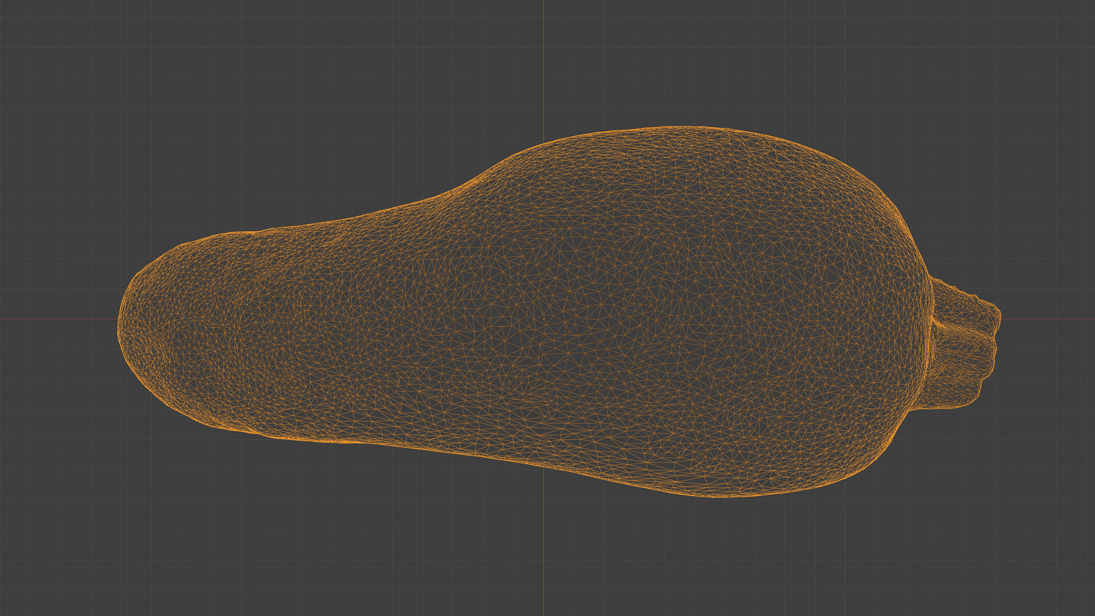 Photorealistic 3D scan of zucchini Low-poly 3D model_31