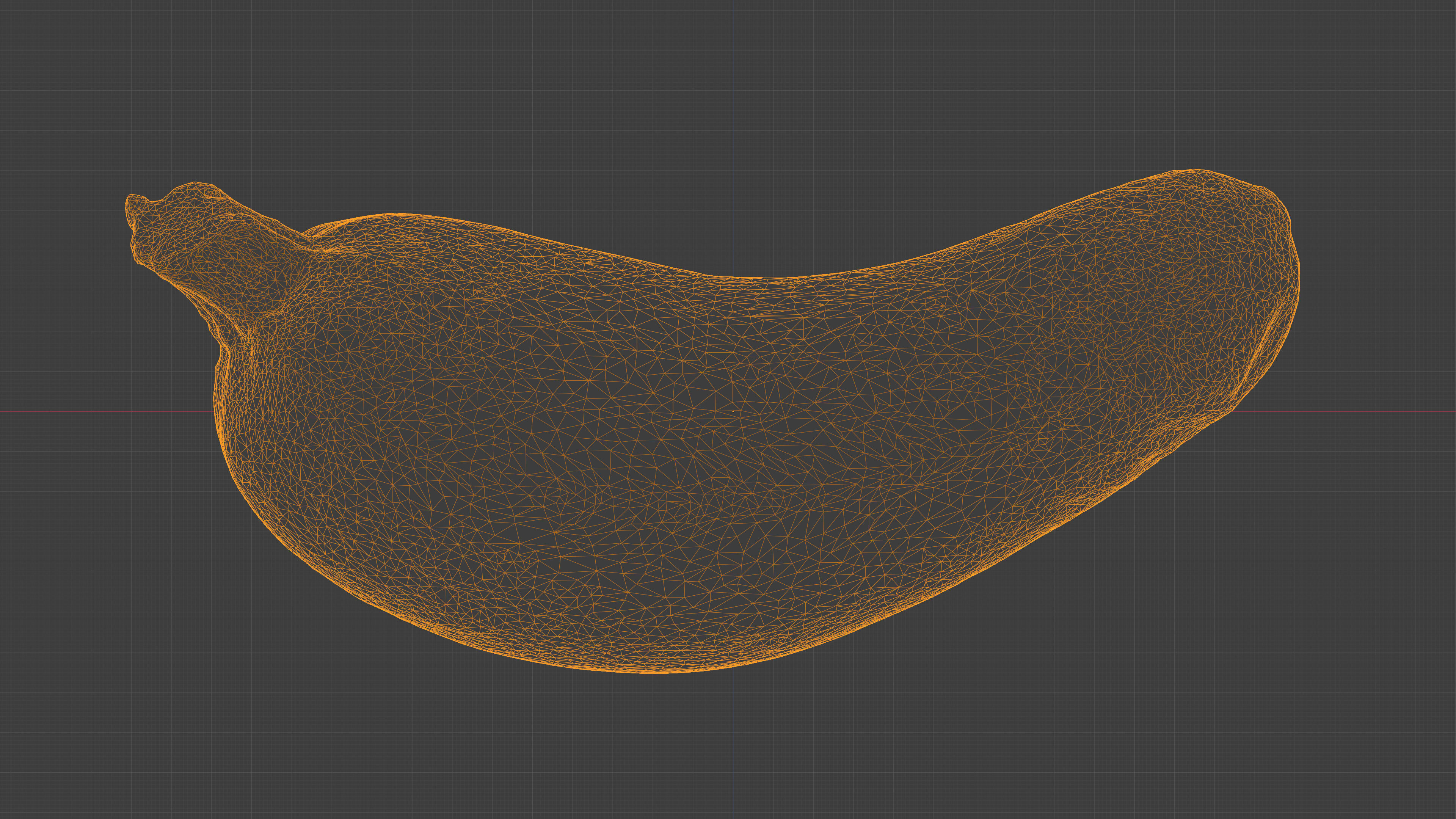 Photorealistic 3D scan of zucchini Low-poly 3D model_27