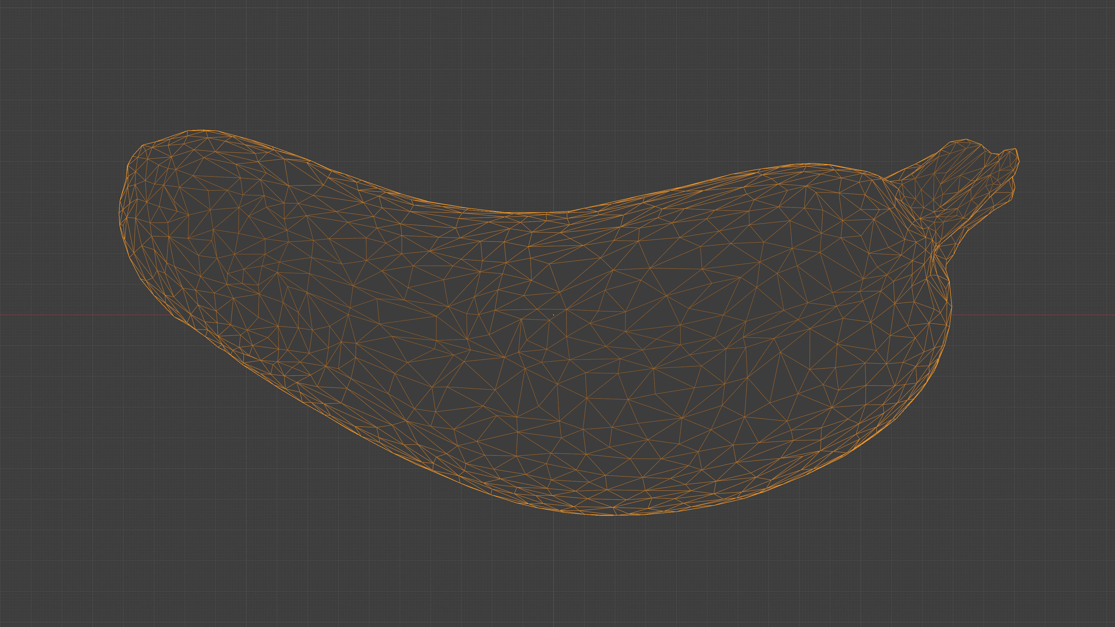 Photorealistic 3D scan of zucchini Low-poly 3D model_20