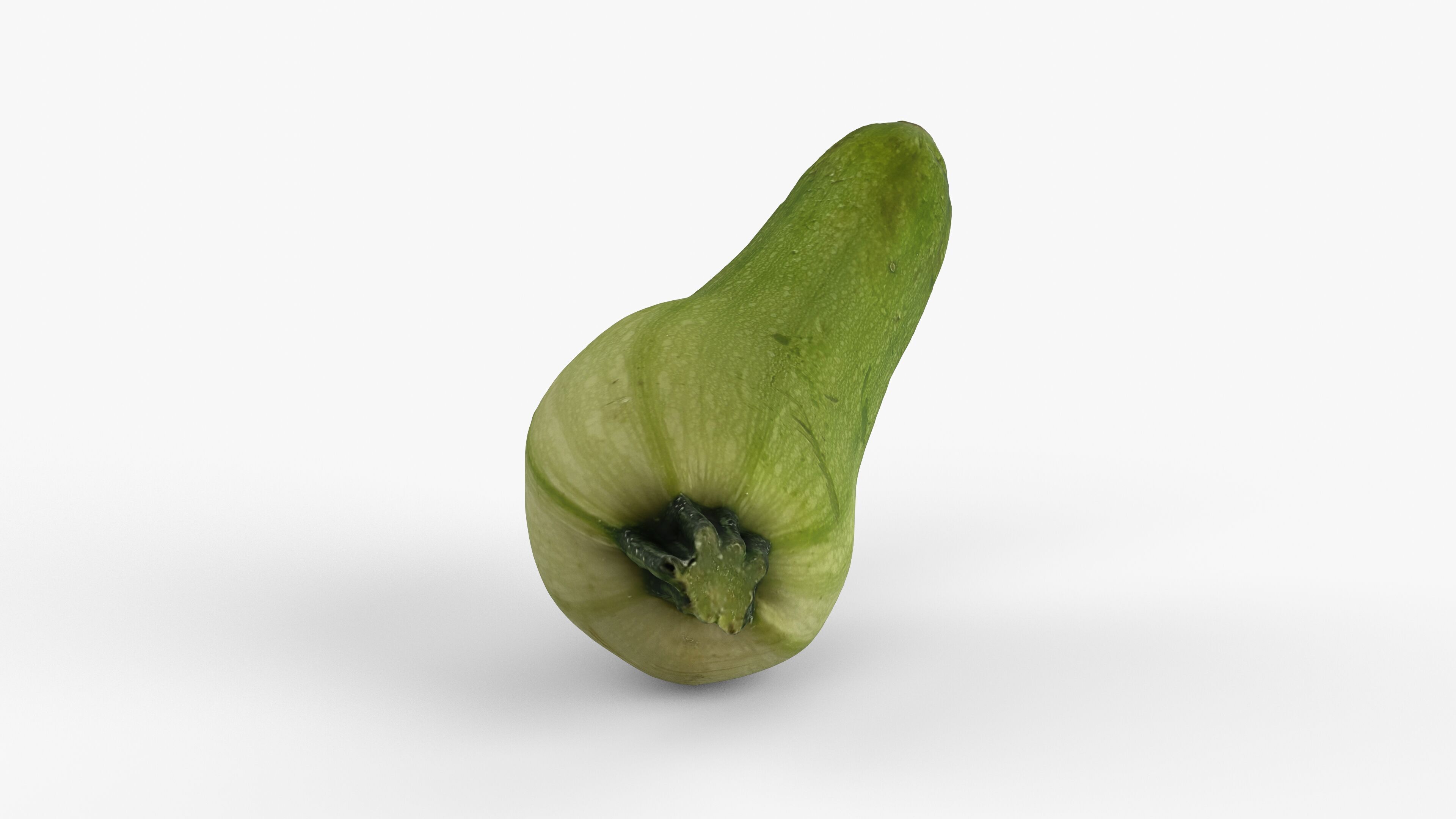 Photorealistic 3D scan of zucchini Low-poly 3D model_13