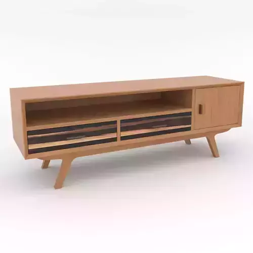 Mid-Century Modern TV Cabinet 140 Oslo
