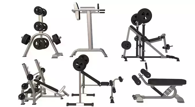 Press Bench barbell collection