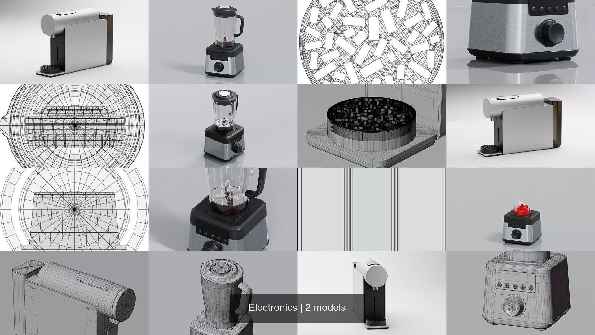 Electronics 3D Model Collection_0