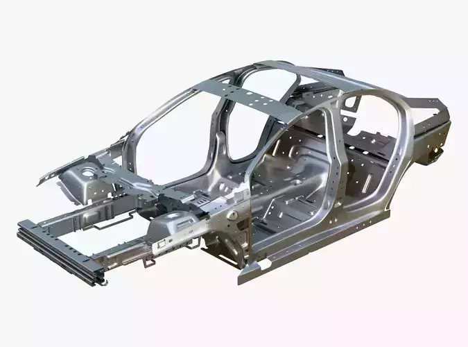 Car Frame Body Liftback Sedan M1