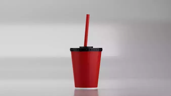 Cup with Straw