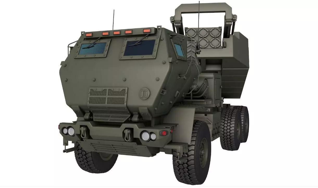 M142 HIMARS Multiple Rocket Launcher 3D model