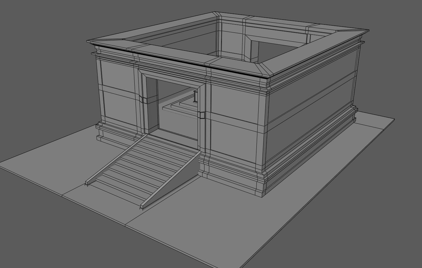 Ara Pacis 3D model_4