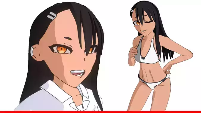 Nagatoro - Anime Shading NPR - Rigged