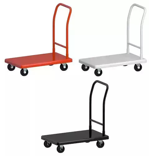 Flat Bed Self Assembly Platform Trolley Collection 01 