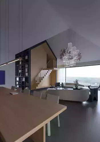 modern living room interior scenes  43