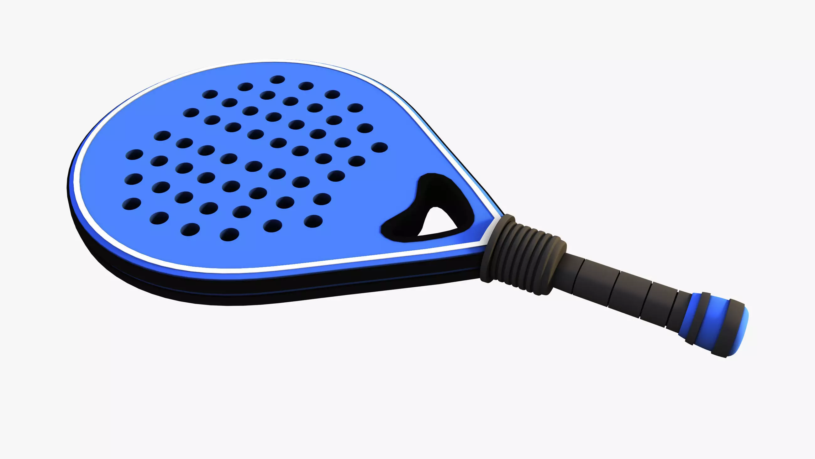 Padel Racket Free 3D model