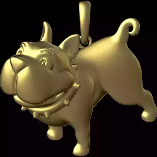 Dog pendant 2