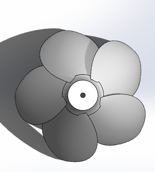 Hanging light inspired from a flower 3D print model_7