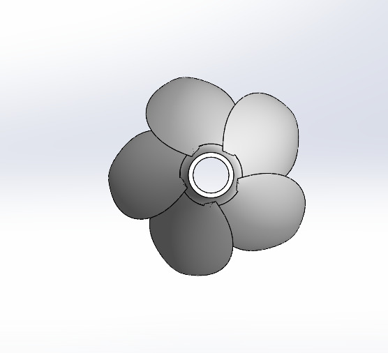 Hanging light inspired from a flower 3D print model_6