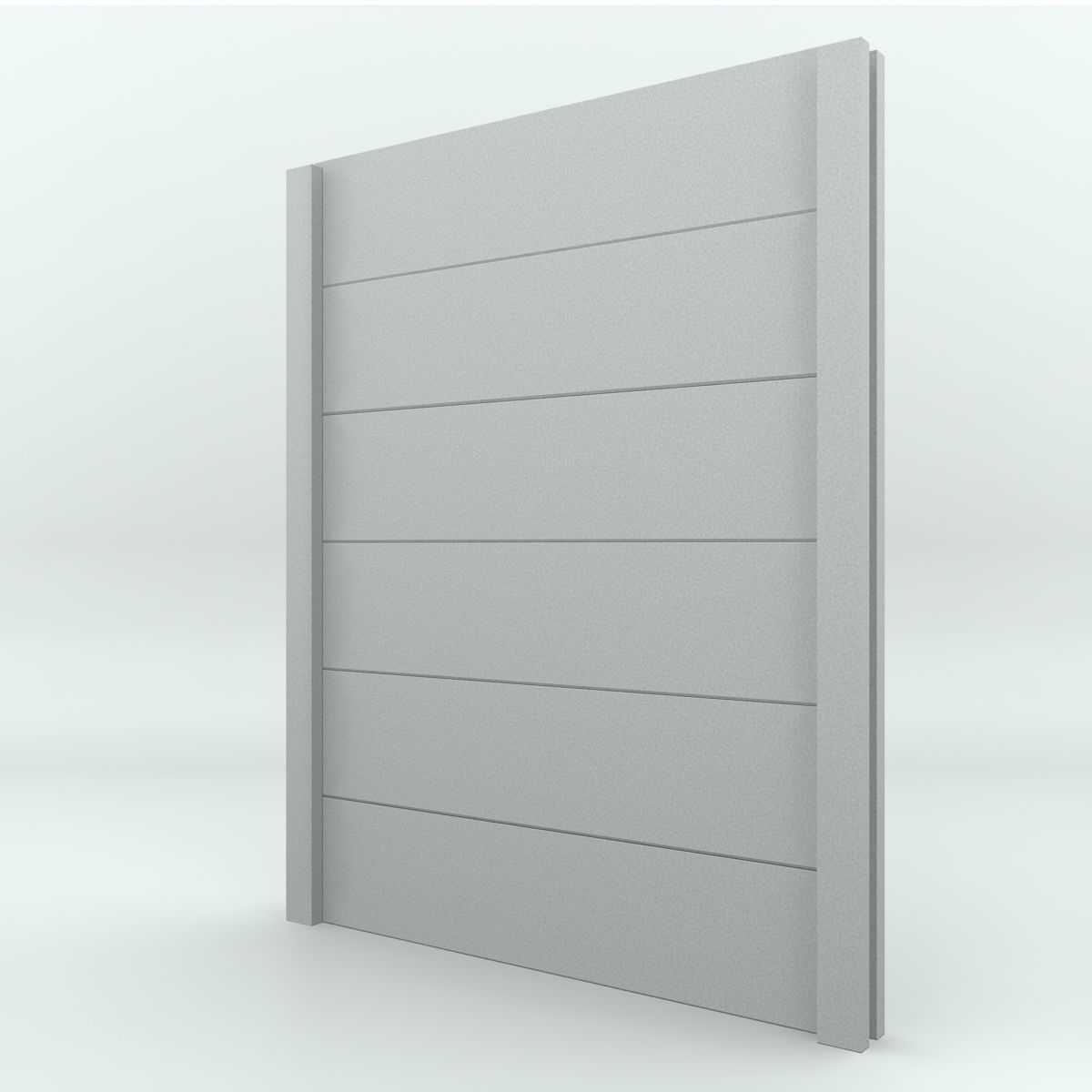 Vibracrete Fence 3D model_2