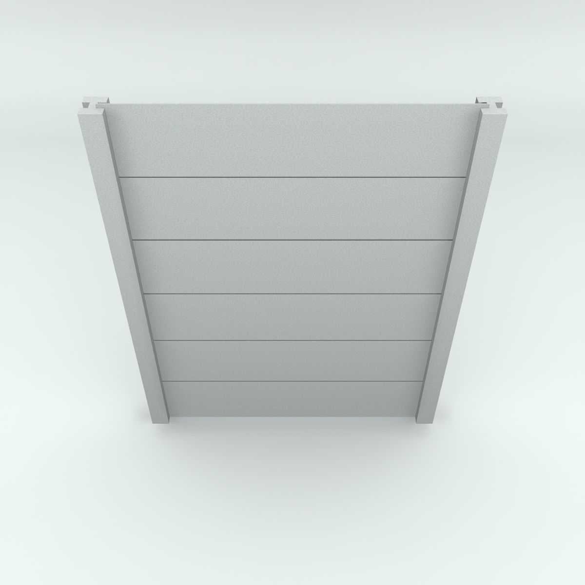 Vibracrete Fence 3D model_3