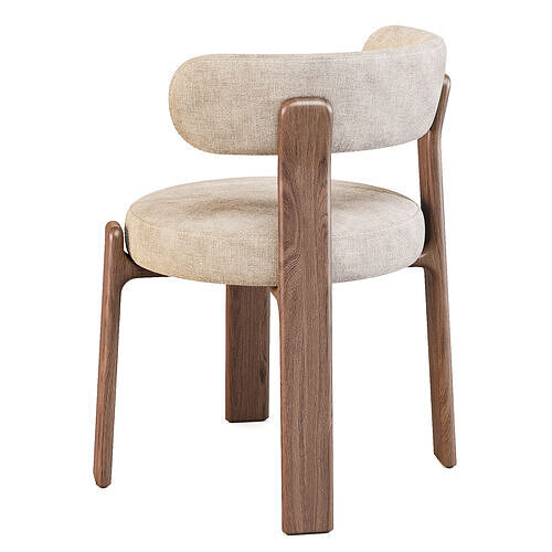 KaveHome Granite 4-Leg - Dining Chair 3D model 4