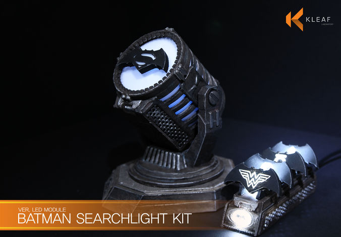 Batman Searchlight Set 3D print model