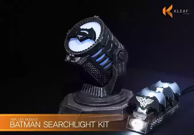 Batman Searchlight Set 3D print model Batman Searchlight Set 3D print model