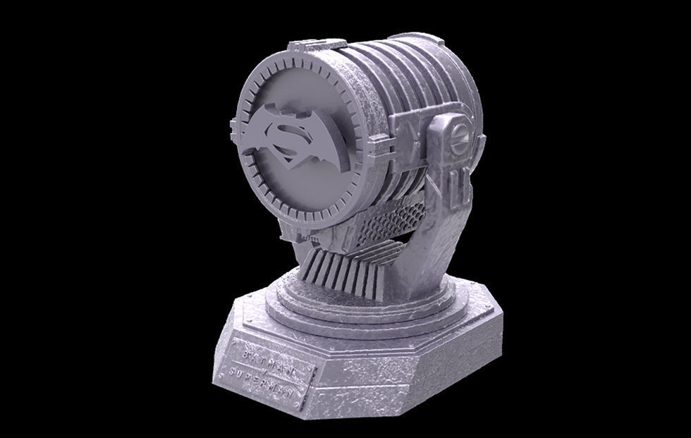 Batman Searchlight Set 3D print model_6