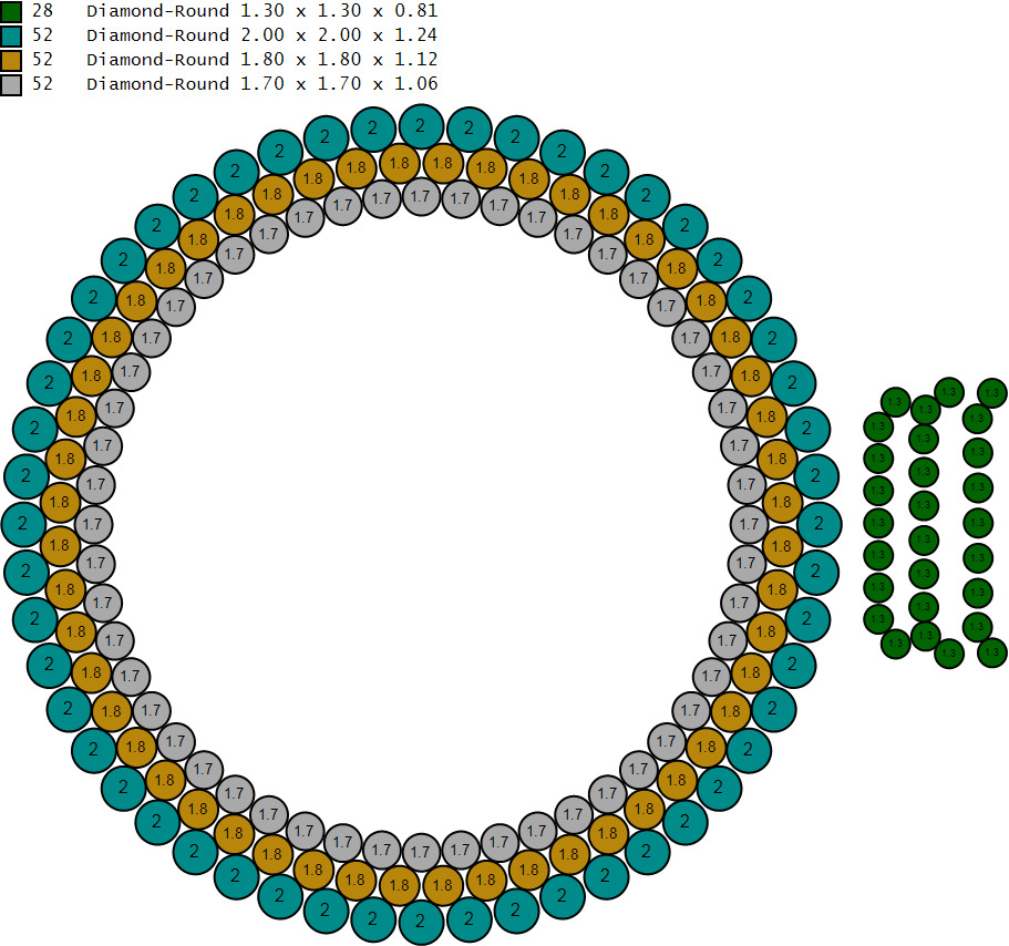 Custom Picture Pendant - Memory Picture diamond 3D print model_17