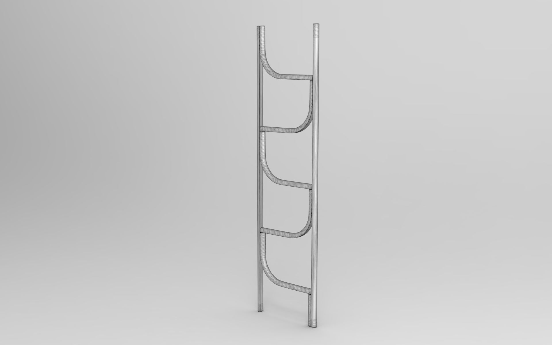 Gigo Home Ladder Low-poly 3D model_5