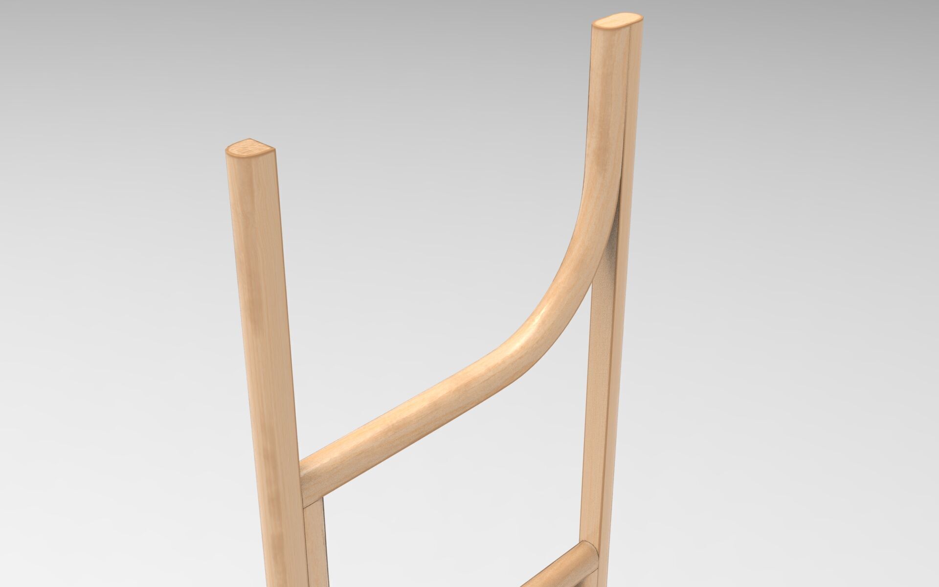 Gigo Home Ladder Low-poly 3D model_3