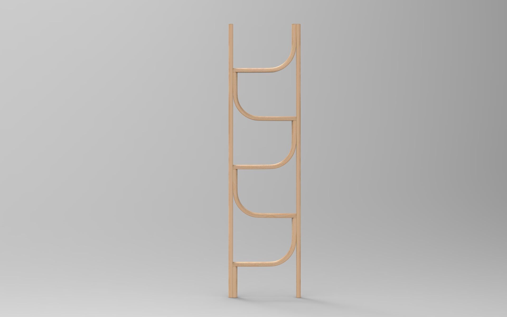 Gigo Home Ladder Low-poly 3D model_2