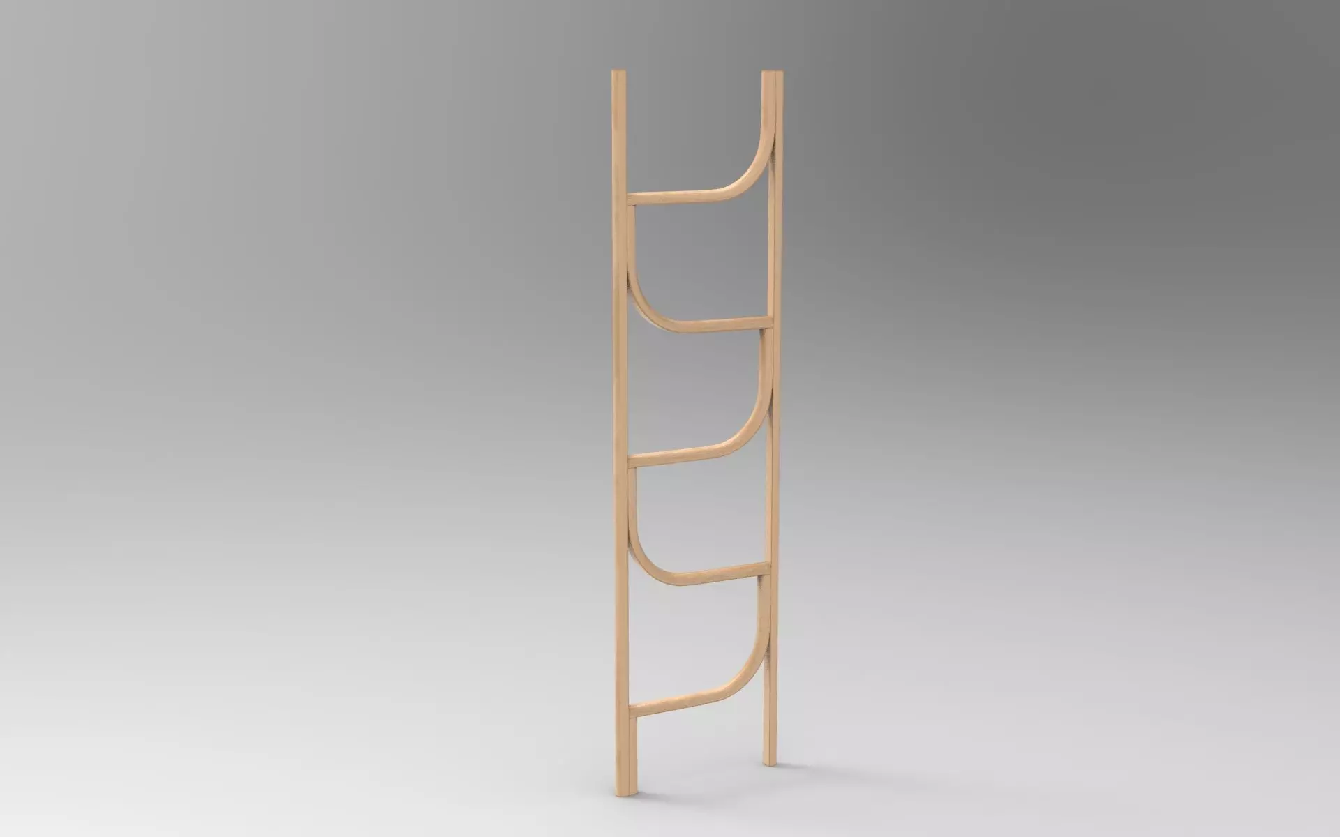 Gigo Home Ladder Low-poly 3D model_0