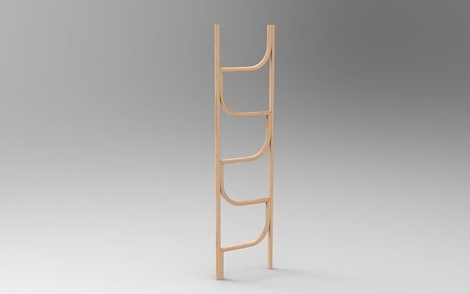 Gigo Home Ladder Low-poly 3D model