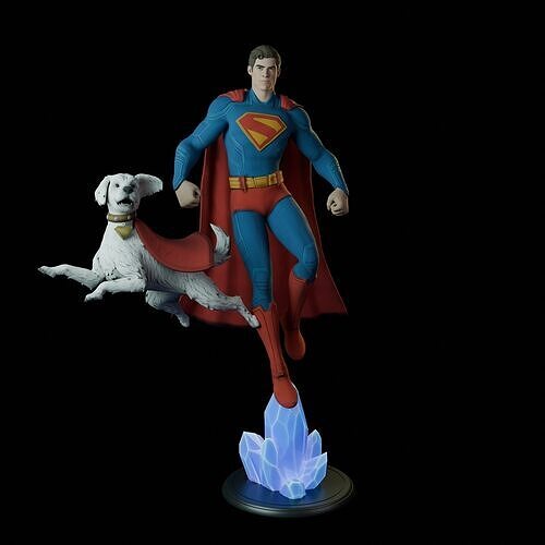 Superman - Krypto 3D print model