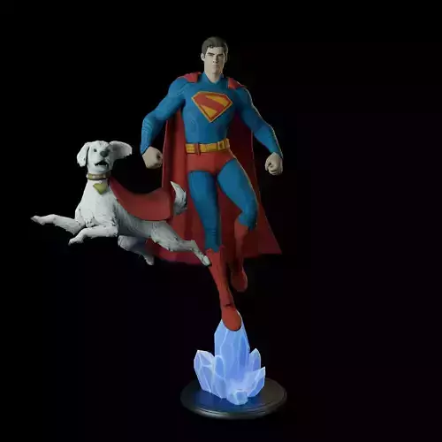 Superman - Krypto 3D print model