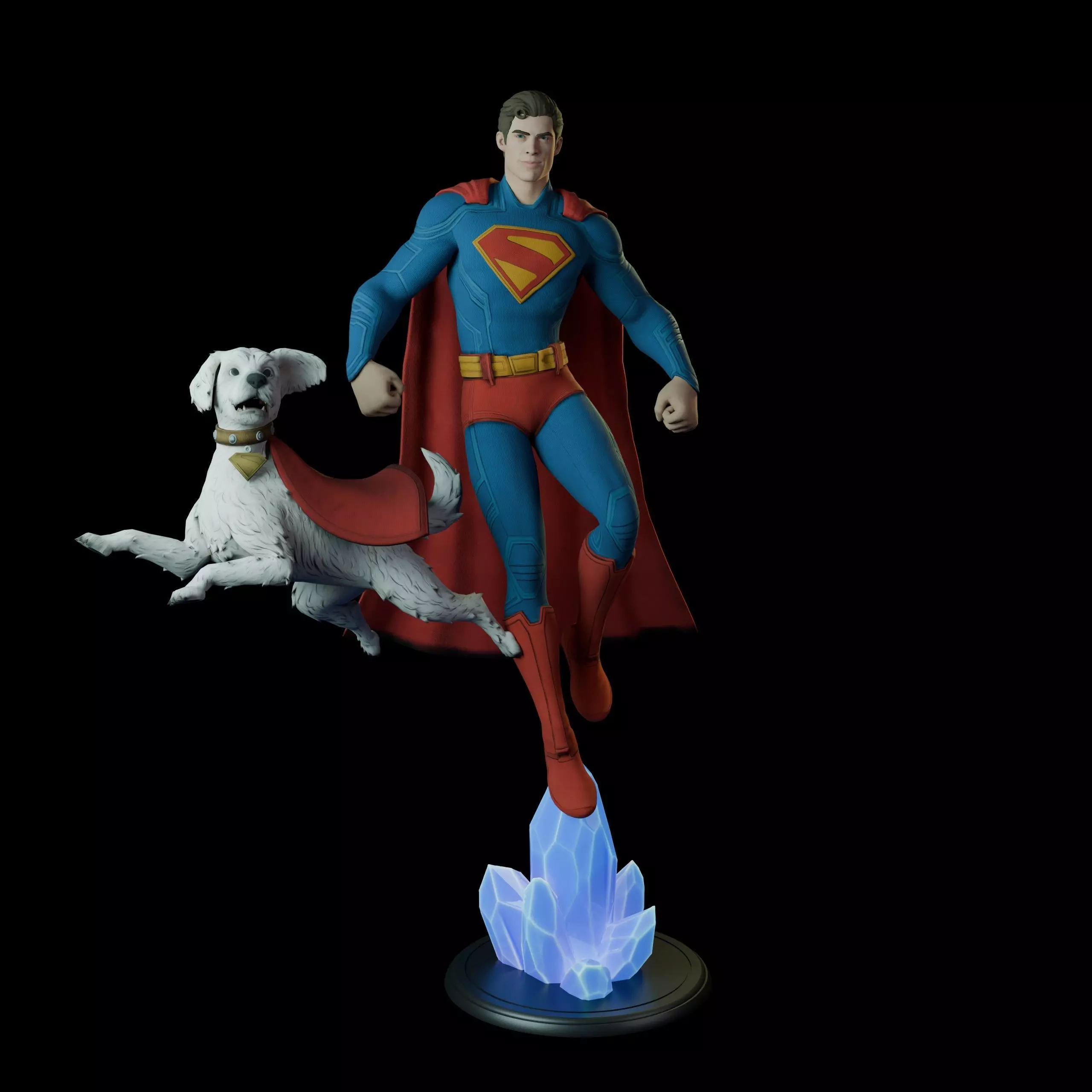 Superman - Krypto 3D print model_0
