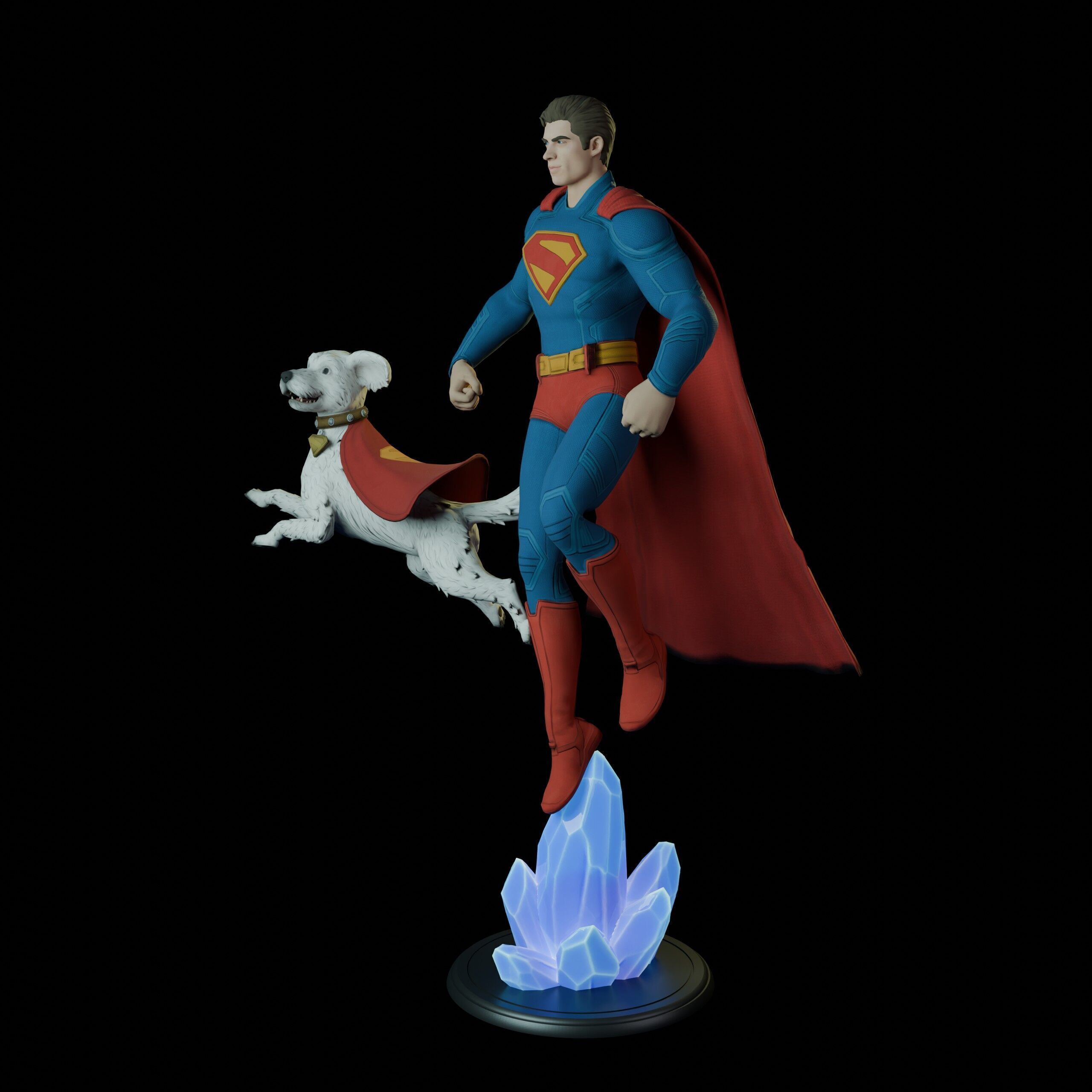 Superman - Krypto 3D print model_2