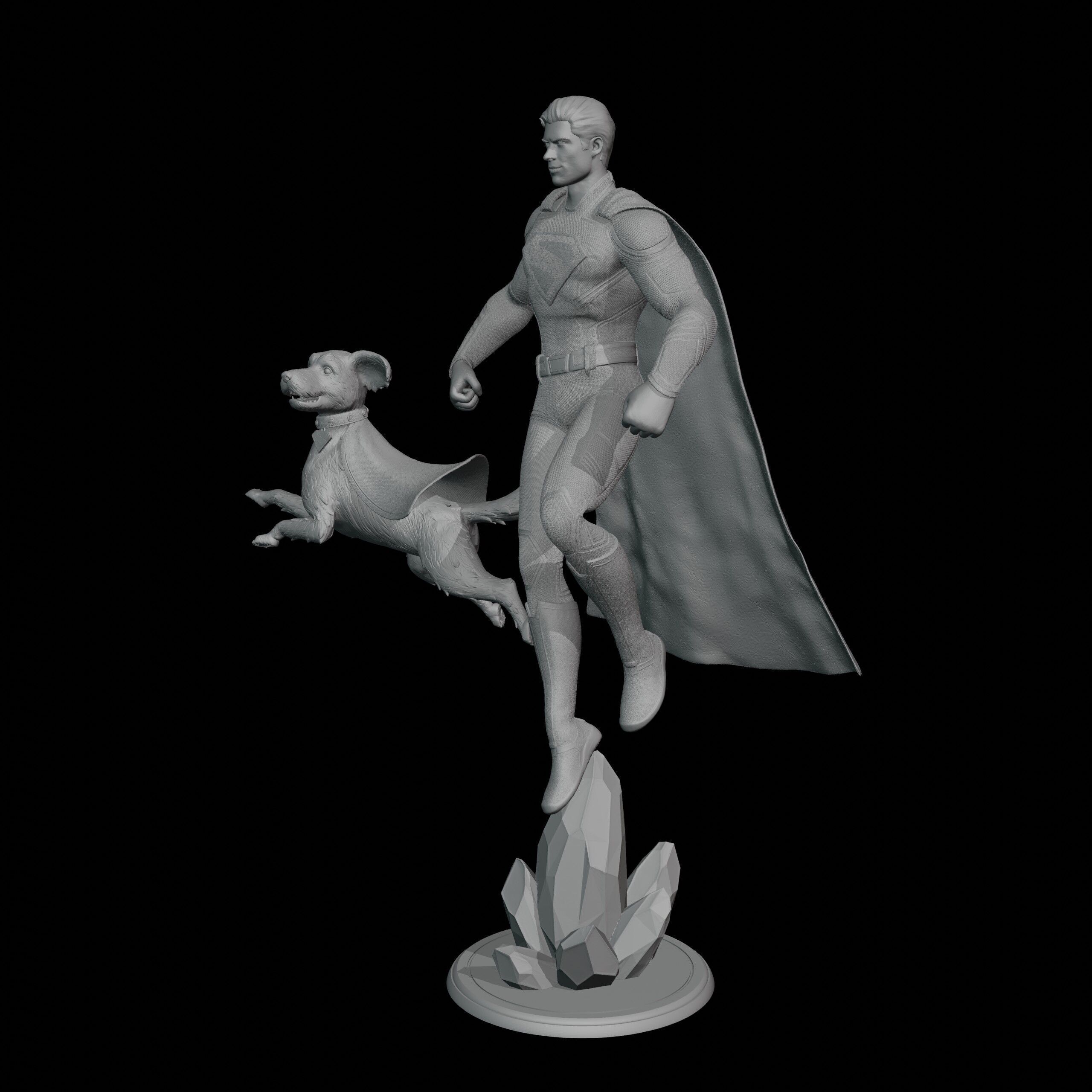 Superman - Krypto 3D print model_3