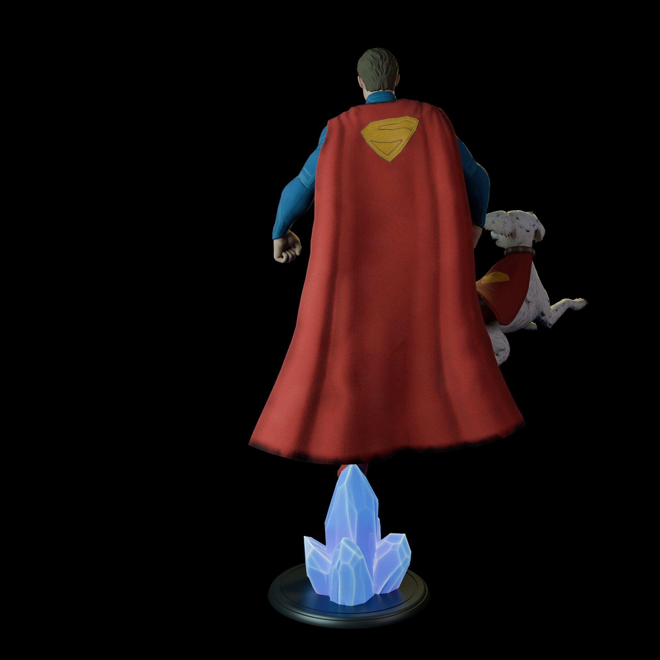 Superman - Krypto 3D print model_6