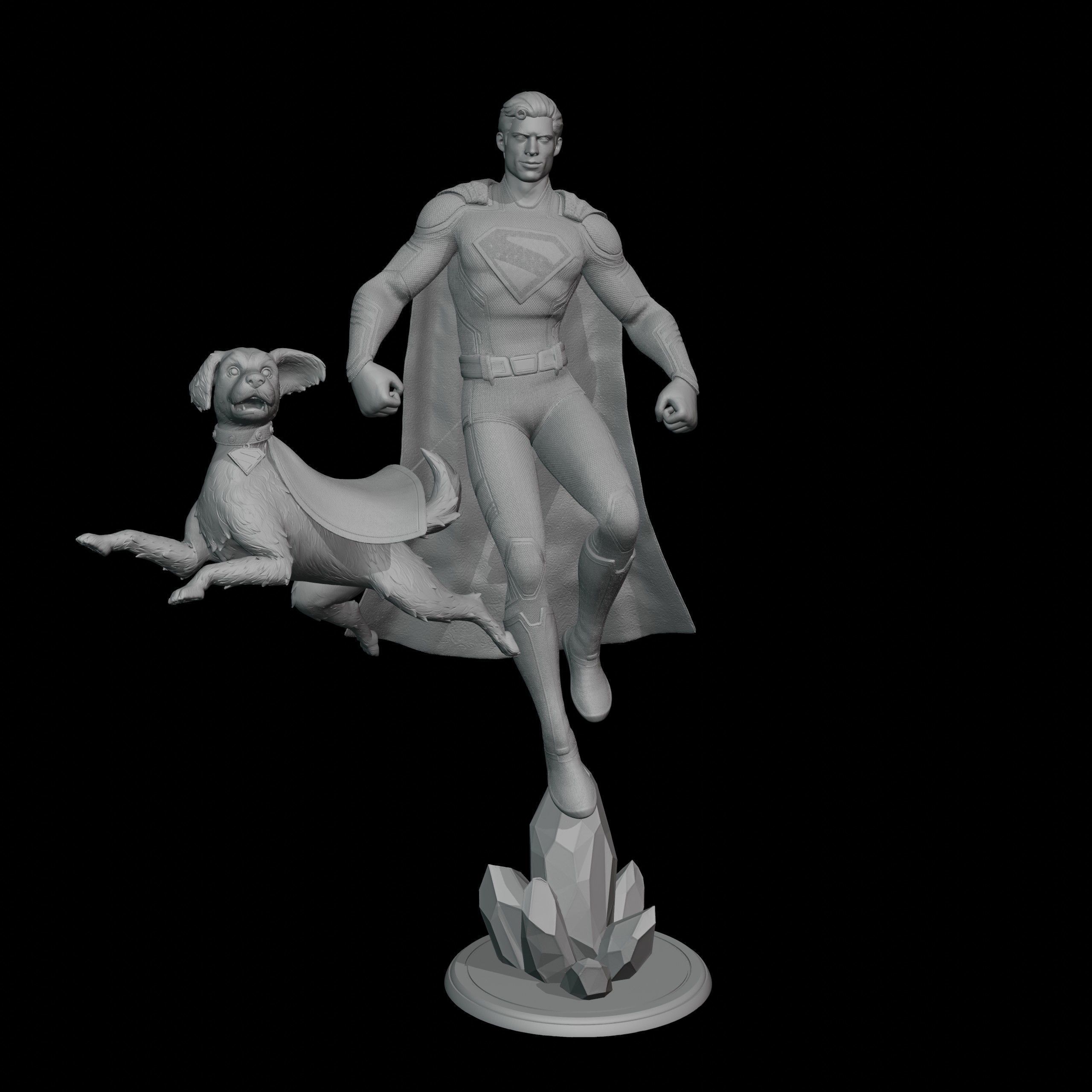 Superman - Krypto 3D print model_1