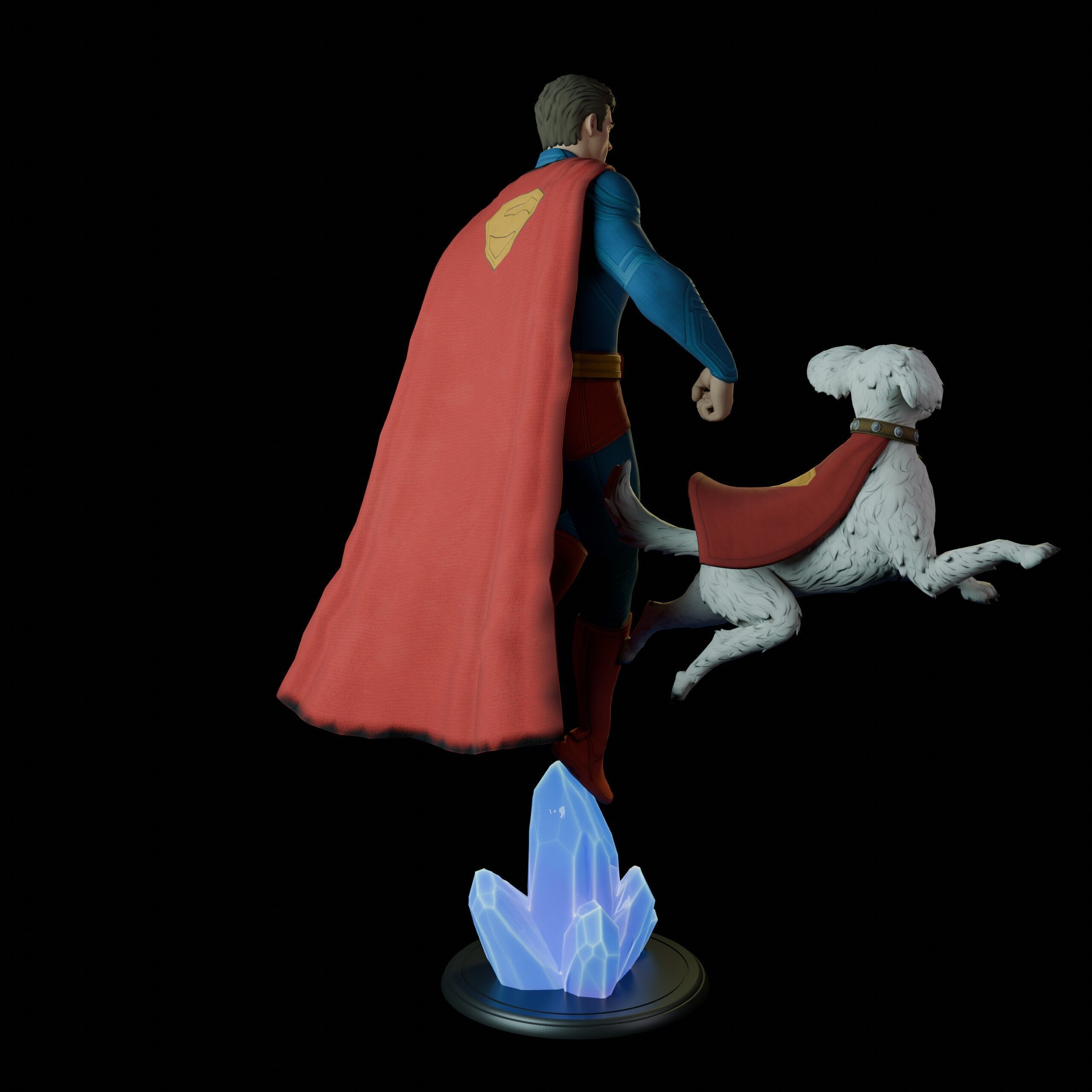 Superman - Krypto 3D print model_8