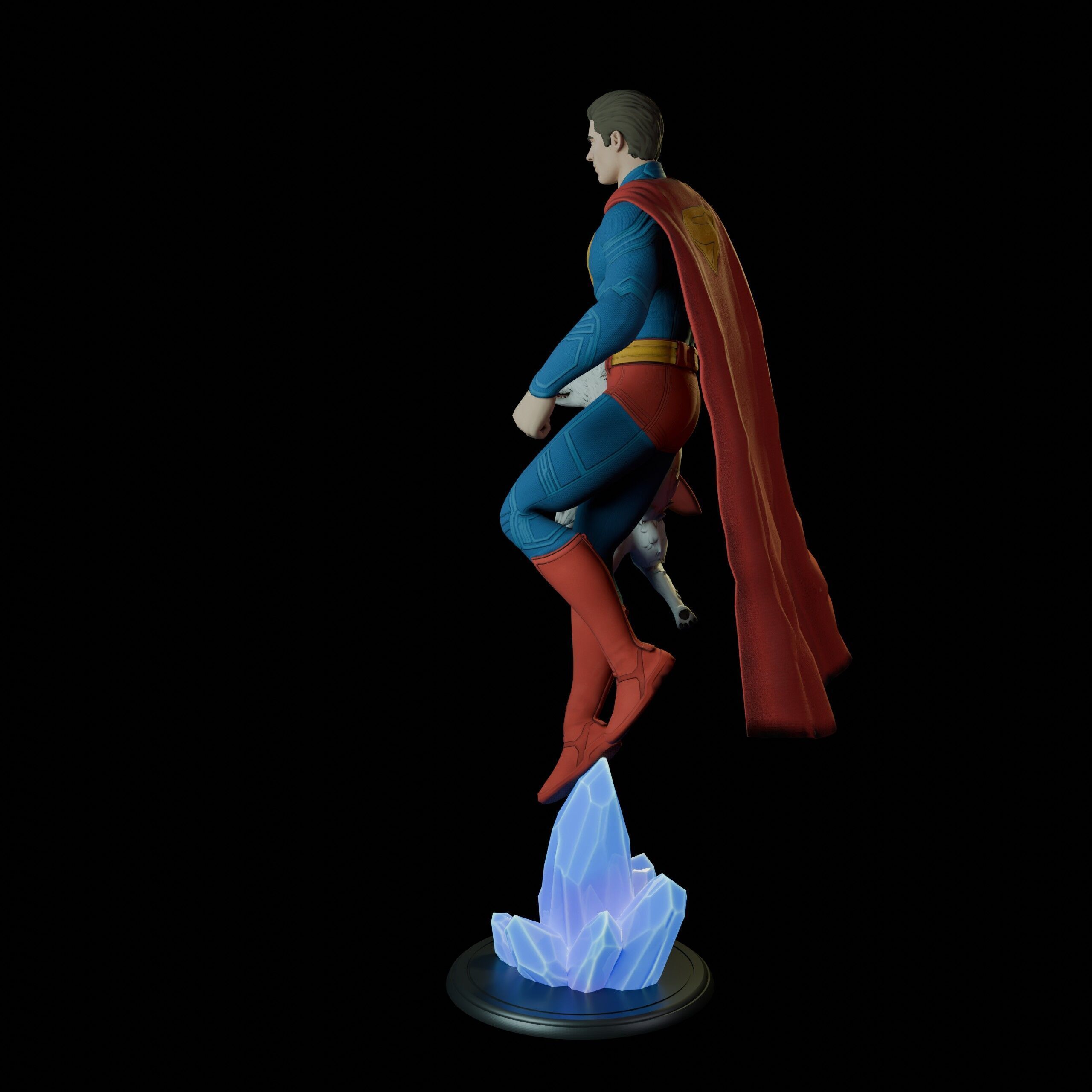 Superman - Krypto 3D print model_4