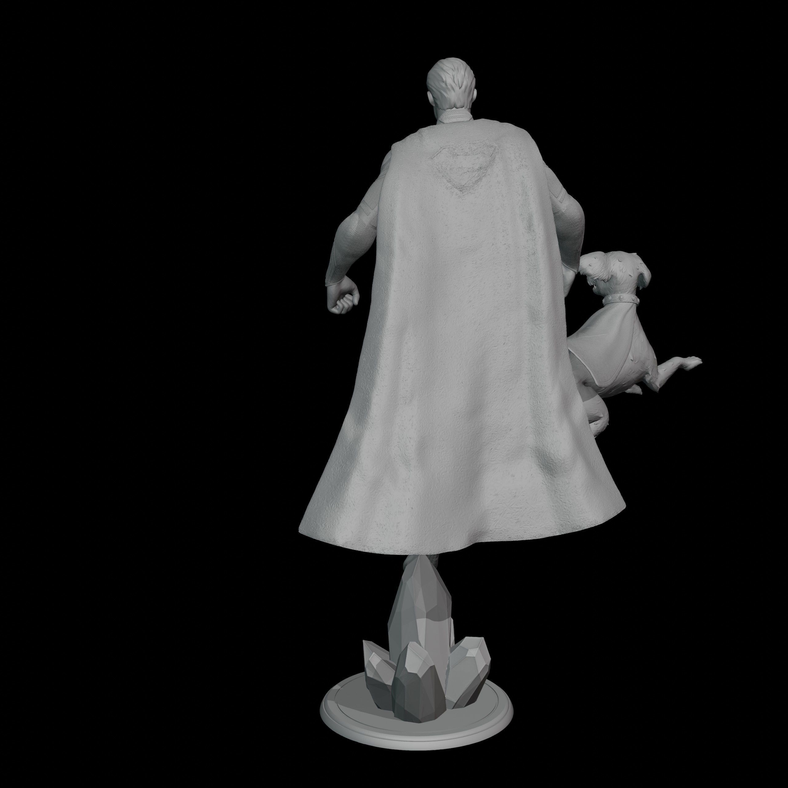 Superman - Krypto 3D print model_7