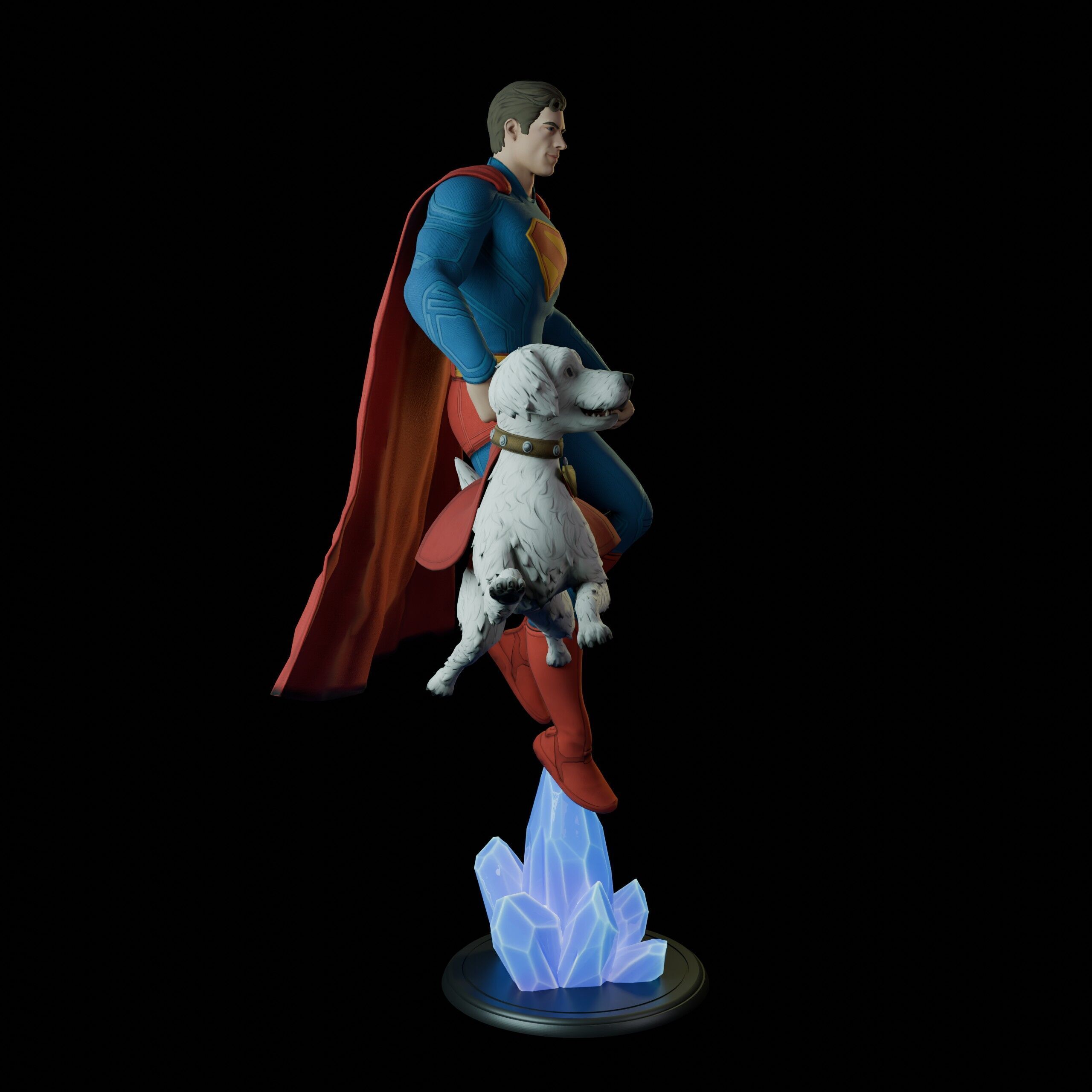 Superman - Krypto 3D print model_10