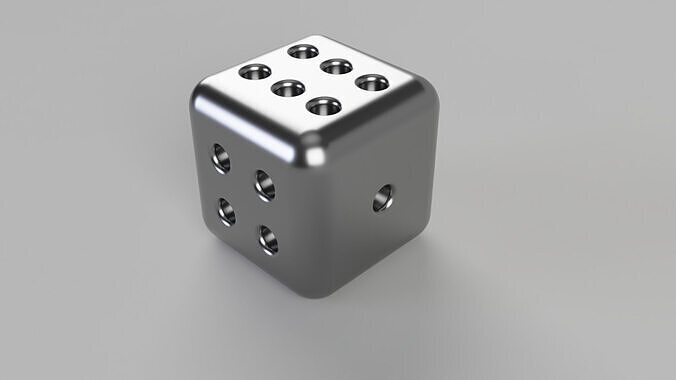 6 Sided Dice 3D print model