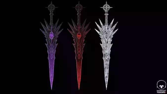 Stylized fantasy blade