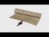 Magna Carta Scroll Low-poly 3D model_1