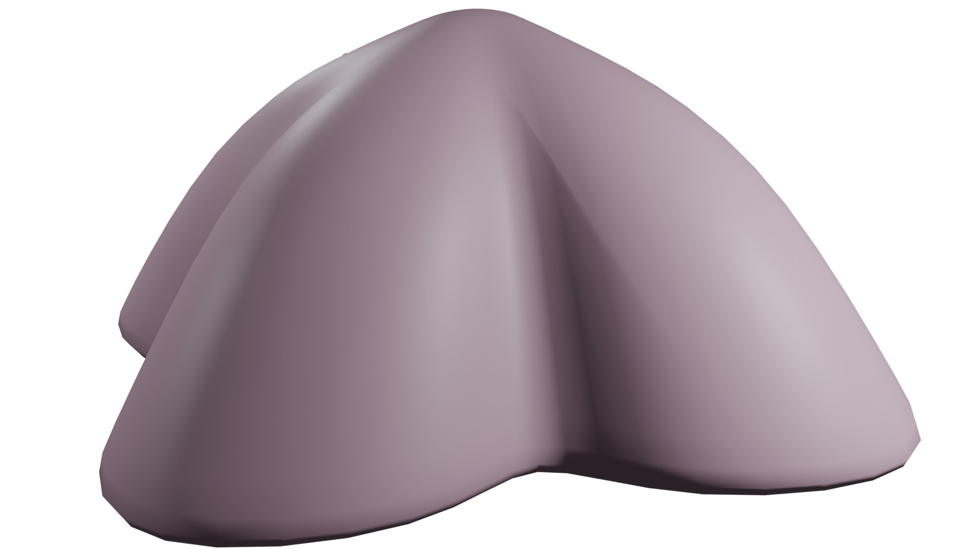 Krem the Mollusk Low-poly 3D model_4