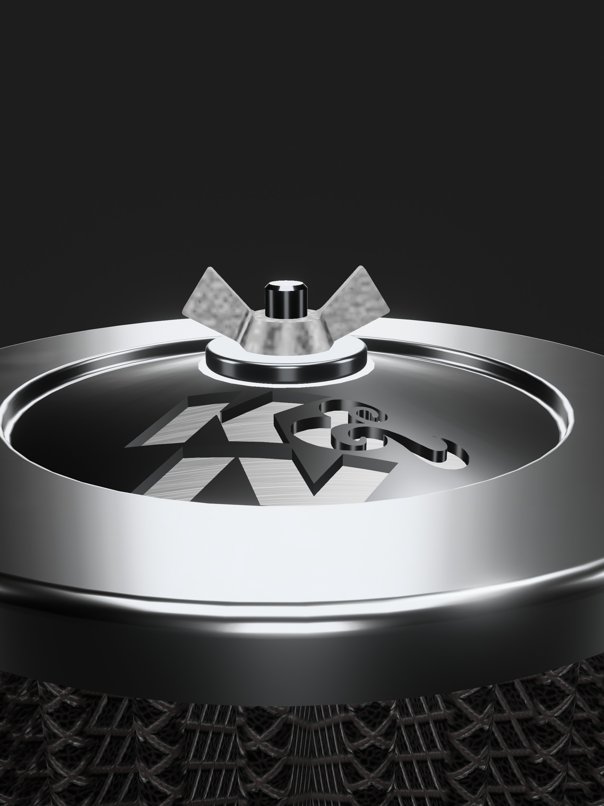 Air filter set x5 pieces 3D print model_4